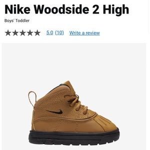Toddler boy Nike boot. Nike woodside